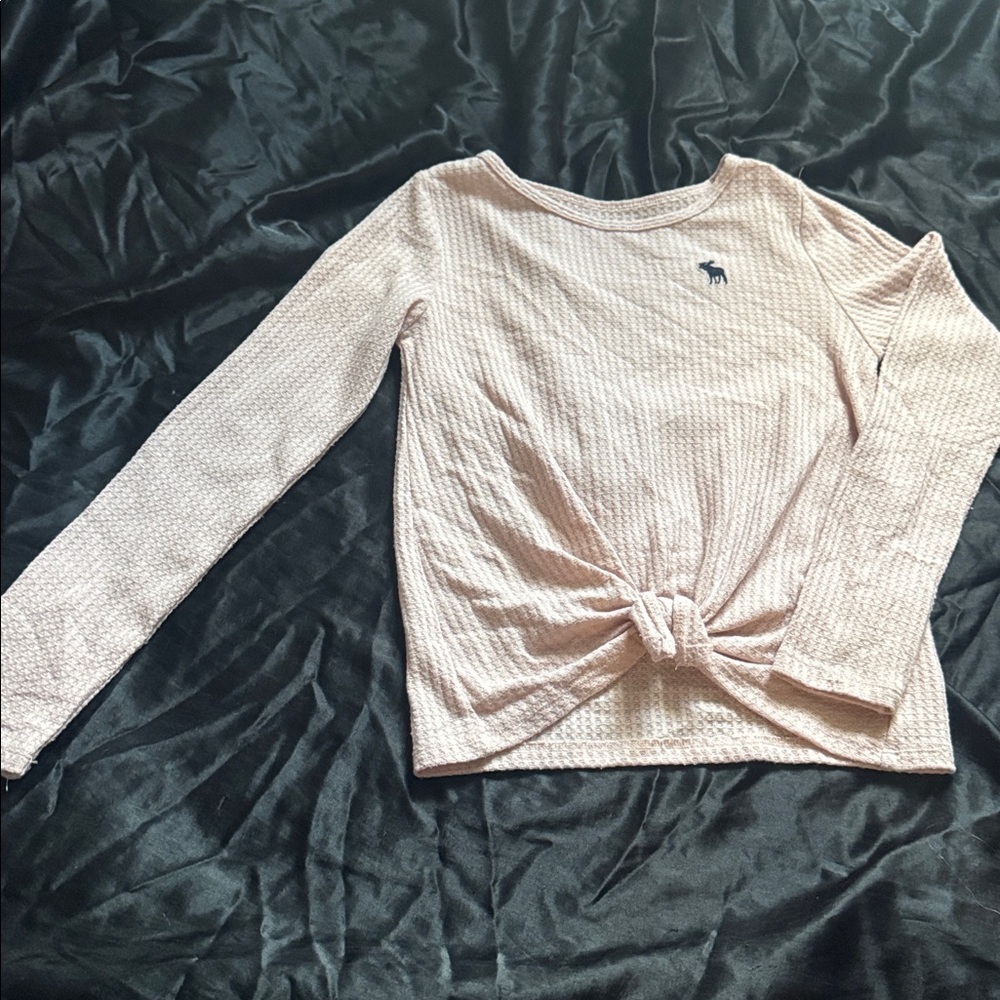 Abercrombie Kids Pink Long Sleeve Tee